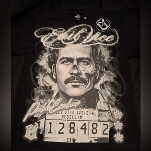 Evil Vice Pablo Escobar Graphic Tee
